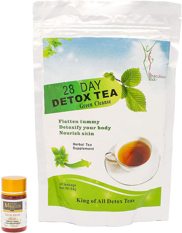 28 Day Detox Tea & Gelules Miracle - Miracle Diet Pills