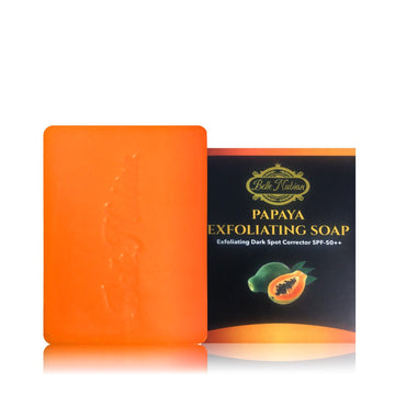 NEW Belle Nubian Exfoliating Papaya Soap with SPF 50