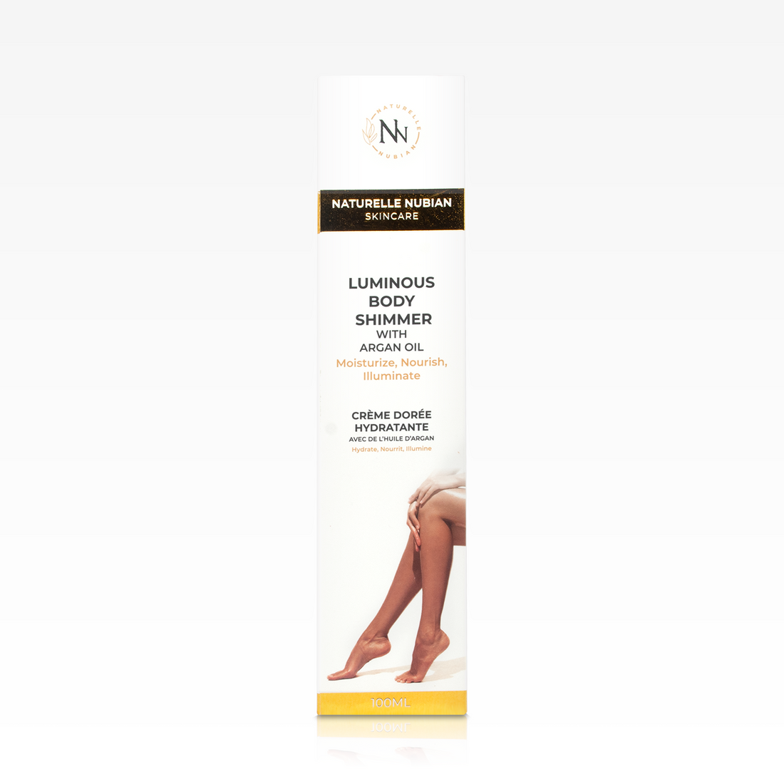 LUMINOUS BODY SHIMMER - With argan oil (Gold)